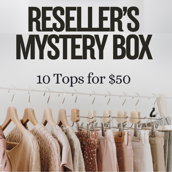 Tops - Women's Mystery Box - 10 Tops